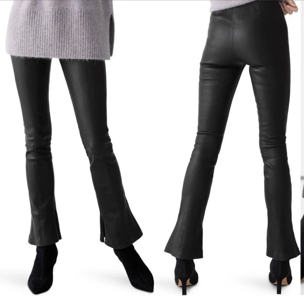 & Other Stories Fitted Leather pants